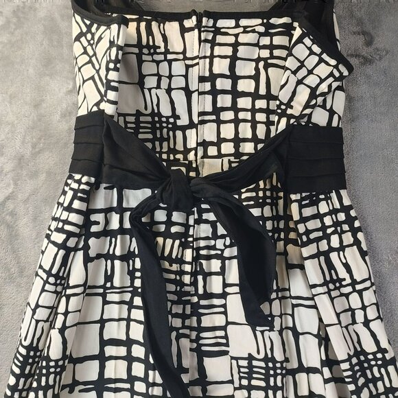 Cato Babydoll Y2K Midi Dress 8 Black White Romantic Fairy Grunge Soft Goth  Edgy - Picture 11 of 12